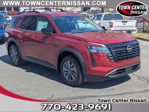 Red 2026 Nissan Pathfinder SV for sale in Kennesaw, GA