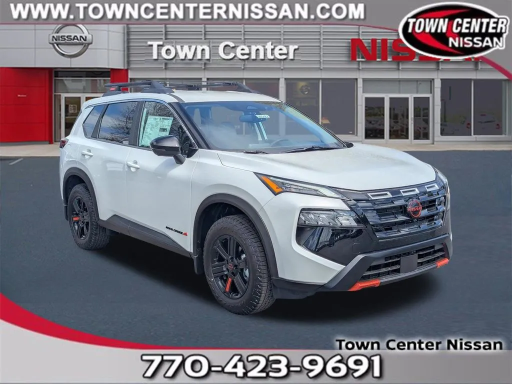 White 2026 Nissan Rogue Rock Creek for sale in Kennesaw, GA