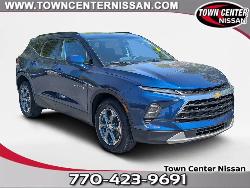 Blue 2023 Chevrolet Blazer LT for sale in Kennesaw, GA