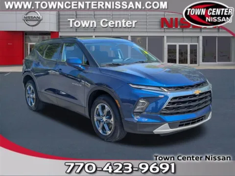 Blue 2023 Chevrolet Blazer LT for sale in Kennesaw, GA