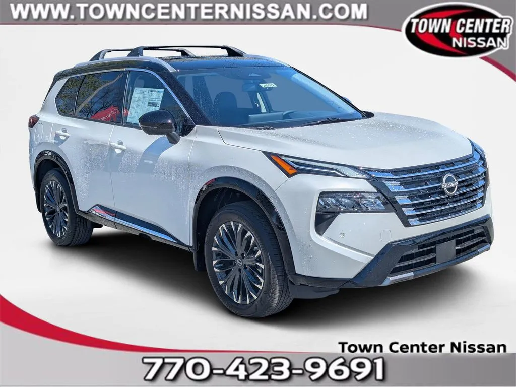 White 2026 Nissan Rogue Platinum for sale in Kennesaw, GA
