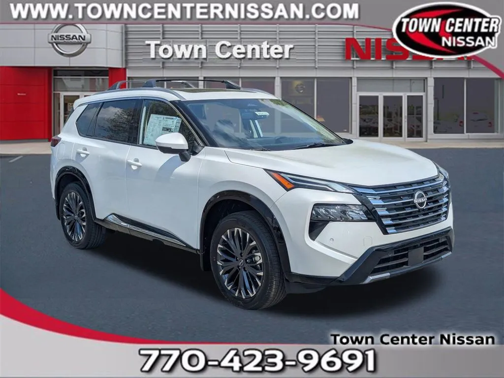 White 2026 Nissan Rogue Platinum for sale in Kennesaw, GA