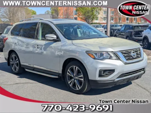Silver 2020 Nissan Pathfinder Platinum for sale in Kennesaw, GA