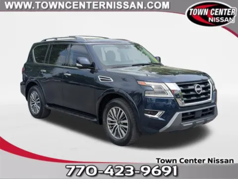 Blue 2023 Nissan Armada SL for sale in Kennesaw, GA