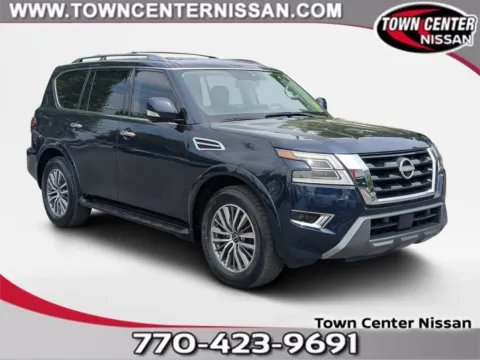 Blue 2023 Nissan Armada SL for sale in Kennesaw, GA