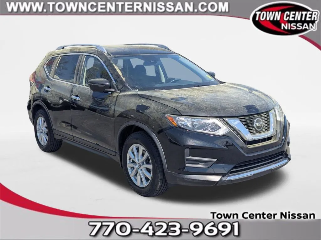 Black 2020 Nissan Rogue S for sale in Kennesaw, GA