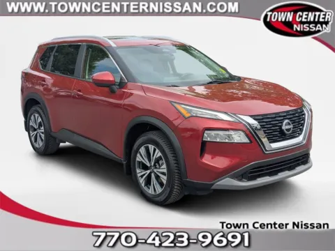 Red 2023 Nissan Rogue SV for sale in Kennesaw, GA