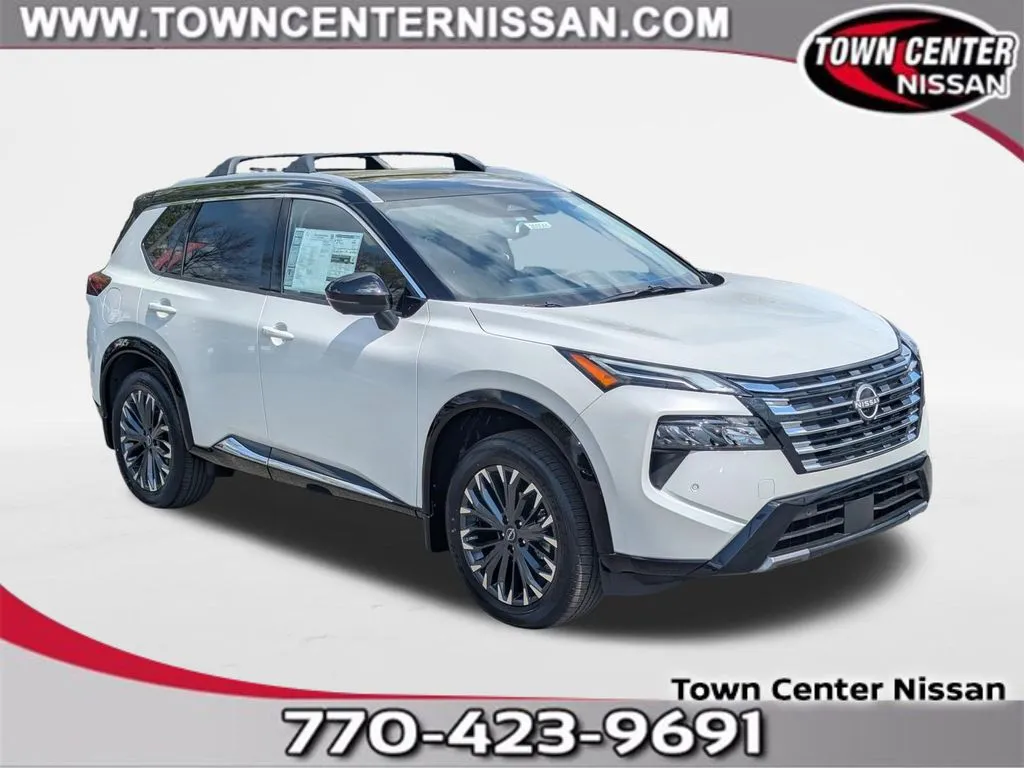 White 2026 Nissan Rogue Platinum for sale in Kennesaw, GA