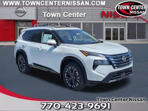 White 2026 Nissan Rogue Platinum for sale in Kennesaw, GA