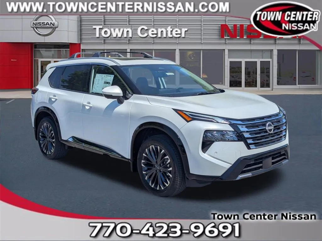 White 2026 Nissan Rogue Platinum for sale in Kennesaw, GA