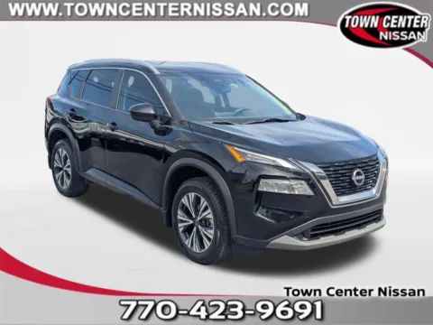 Black 2023 Nissan Rogue SV for sale in Kennesaw, GA