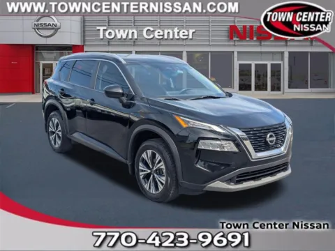 Black 2023 Nissan Rogue SV for sale in Kennesaw, GA