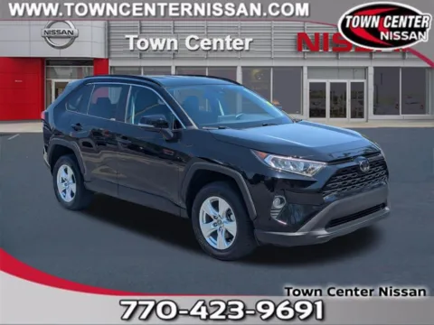 Black 2021 Toyota RAV4 XLE for sale in Kennesaw, GA