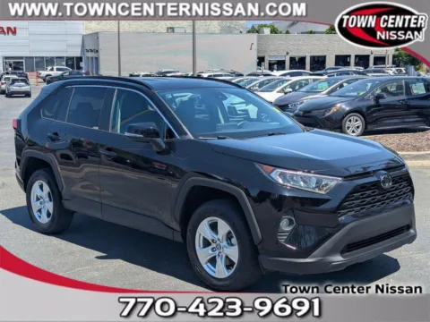 Black 2021 Toyota RAV4 XLE for sale in Kennesaw, GA