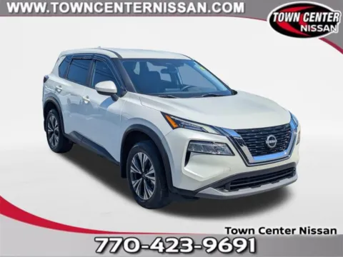 White 2023 Nissan Rogue SV for sale in Kennesaw, GA