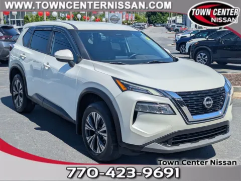 White 2023 Nissan Rogue SV for sale in Kennesaw, GA