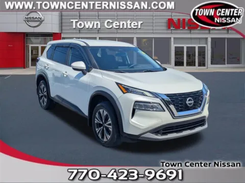 White 2023 Nissan Rogue SV for sale in Kennesaw, GA