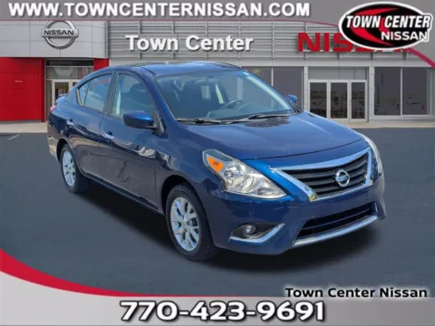 Blue 2018 Nissan Versa 1.6 SV for sale in Kennesaw, GA