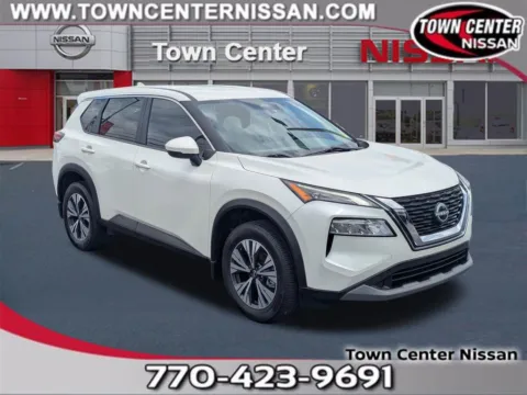 White 2023 Nissan Rogue SV for sale in Kennesaw, GA