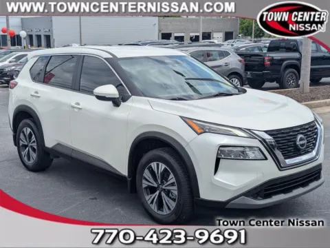 White 2023 Nissan Rogue SV for sale in Kennesaw, GA
