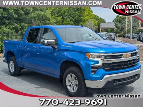 Blue 2025 Chevrolet Silverado 1500 LT for sale in Kennesaw, GA