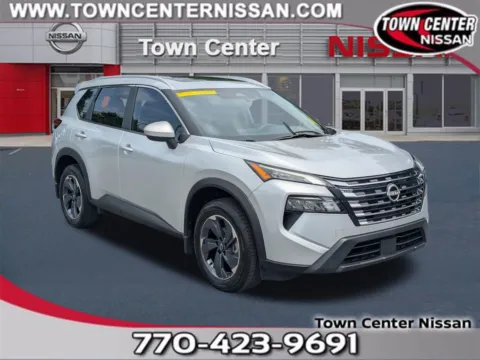 Silver 2024 Nissan Rogue SV for sale in Kennesaw, GA