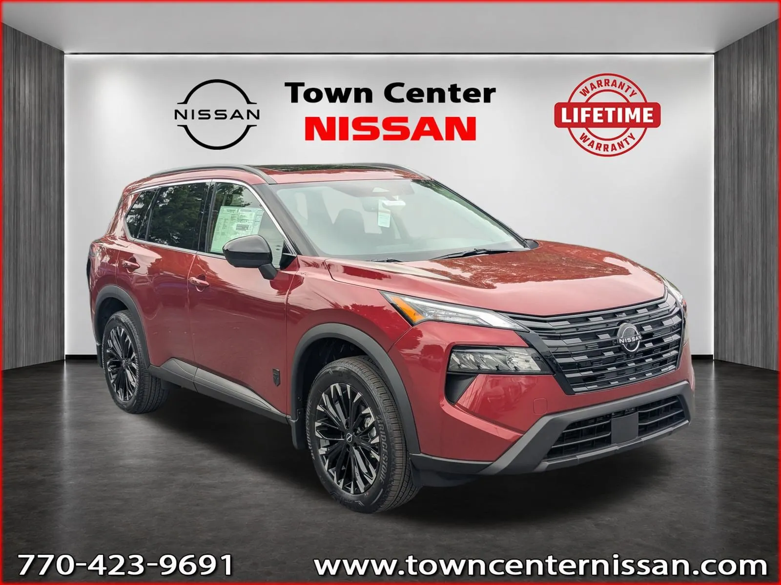 Red 2026 Nissan Rogue Dark Armor for sale in Kennesaw, GA