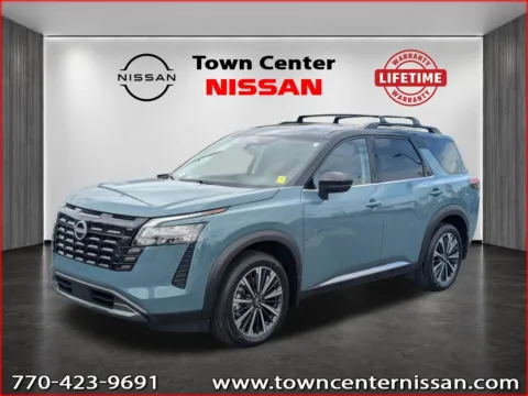 Another view of 2026 Nissan Pathfinder Platinum for sale in Kennesaw, GA at Town Center Nissan