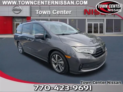 Blue 2023 Honda Odyssey Touring for sale in Kennesaw, GA