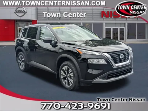 Black 2023 Nissan Rogue SV for sale in Kennesaw, GA