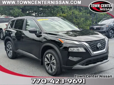 Black 2023 Nissan Rogue SV for sale in Kennesaw, GA