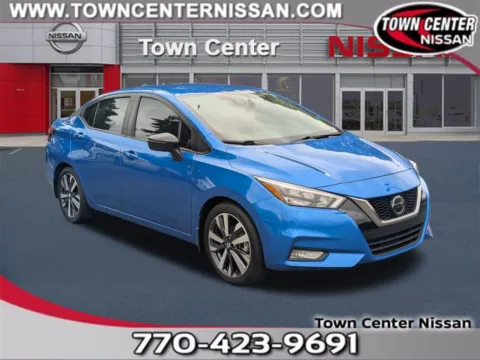 Blue 2021 Nissan Versa 1.6 SR for sale in Kennesaw, GA