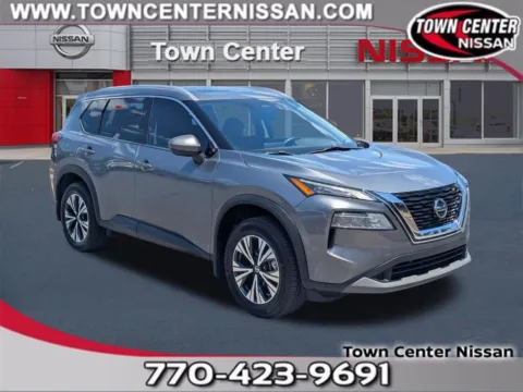 Gray 2021 Nissan Rogue SV for sale in Kennesaw, GA