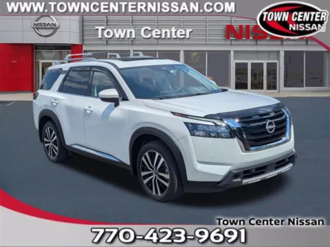 White 2025 Nissan Pathfinder Platinum for sale in Kennesaw, GA