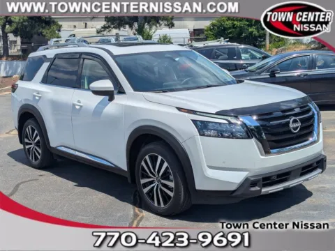 White 2025 Nissan Pathfinder Platinum for sale in Kennesaw, GA