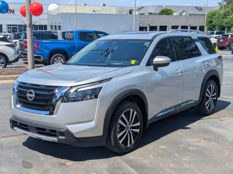 Another view of 2025 Nissan Pathfinder Platinum for sale in Kennesaw, GA at Town Center Nissan