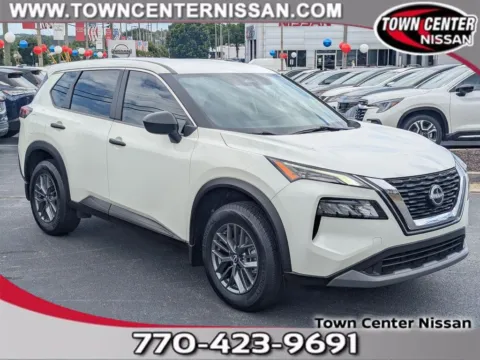 White 2023 Nissan Rogue S for sale in Kennesaw, GA