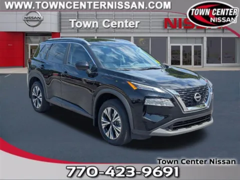 Black 2023 Nissan Rogue SV for sale in Kennesaw, GA
