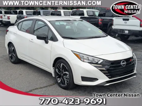 White 2025 Nissan Versa 1.6 SR for sale in Kennesaw, GA