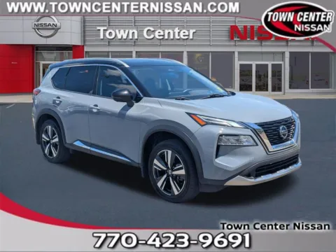 Gray 2021 Nissan Rogue Platinum for sale in Kennesaw, GA