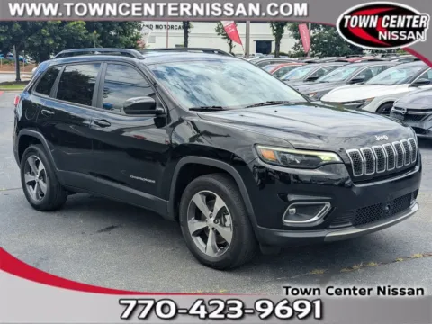 Black 2022 Jeep Cherokee Limited for sale in Kennesaw, GA