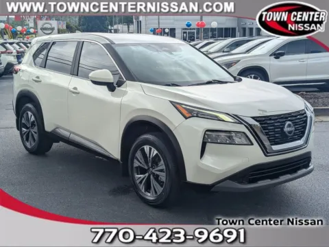 White 2023 Nissan Rogue SV for sale in Kennesaw, GA