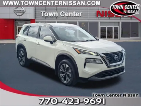 White 2023 Nissan Rogue SV for sale in Kennesaw, GA