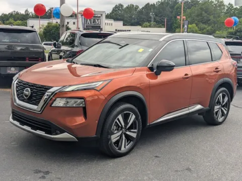Another view of 2021 Nissan Rogue Platinum for sale in Kennesaw, GA at Town Center Nissan