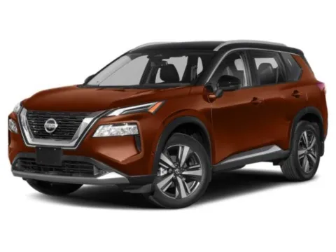 Black 2021 Nissan Rogue Platinum for sale in Kennesaw, GA