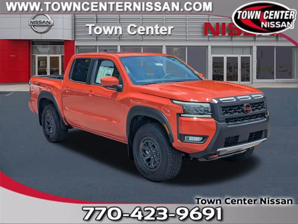 Orange 2026 Nissan Frontier PRO-4X for sale in Kennesaw, GA
