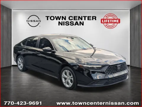 Black 2024 Honda Accord LX for sale in Kennesaw, GA