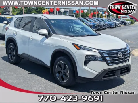 White 2024 Nissan Rogue SV for sale in Kennesaw, GA