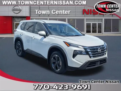 White 2024 Nissan Rogue SV for sale in Kennesaw, GA