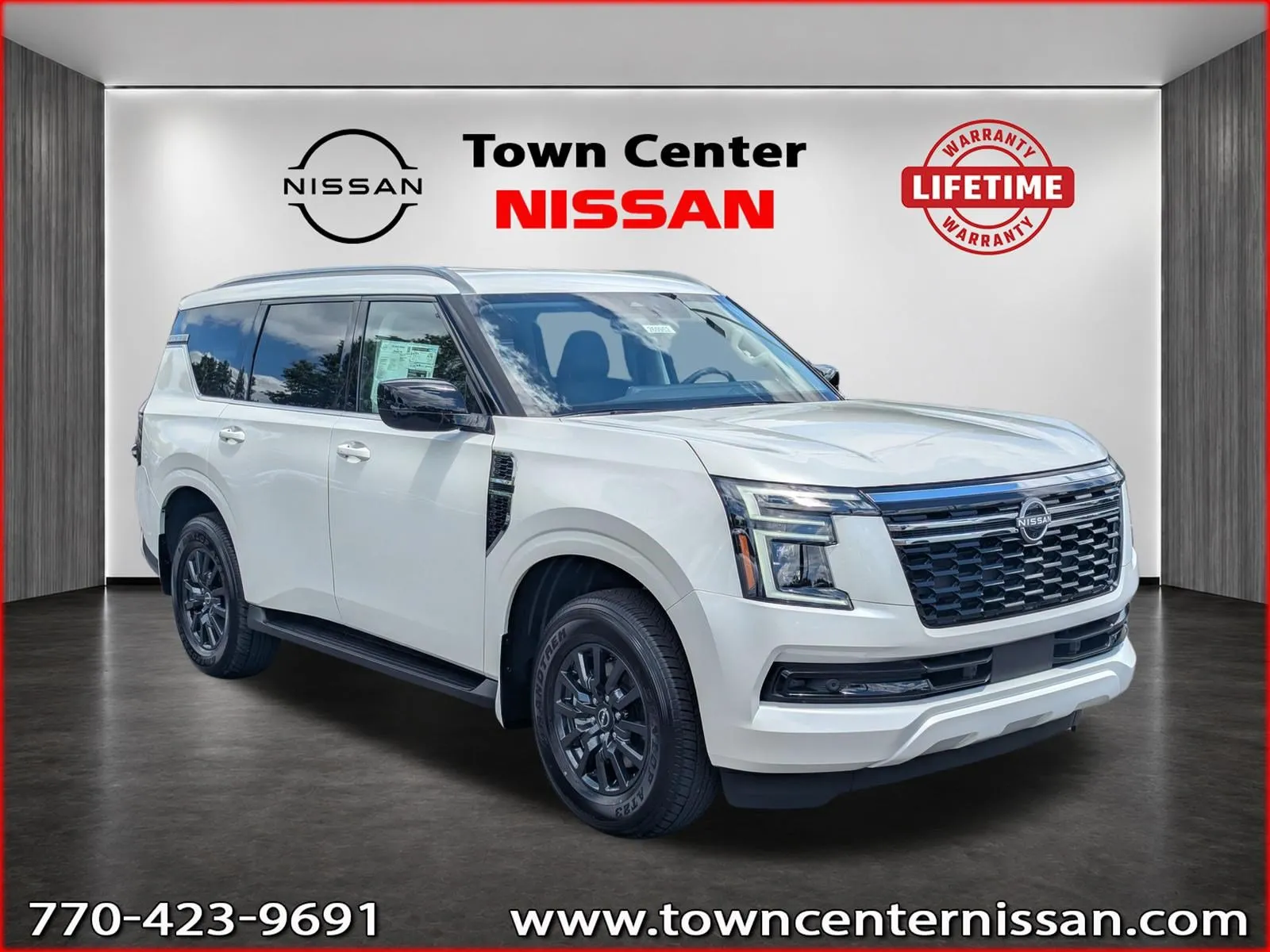 White 2026 Nissan Armada SV for sale in Kennesaw, GA